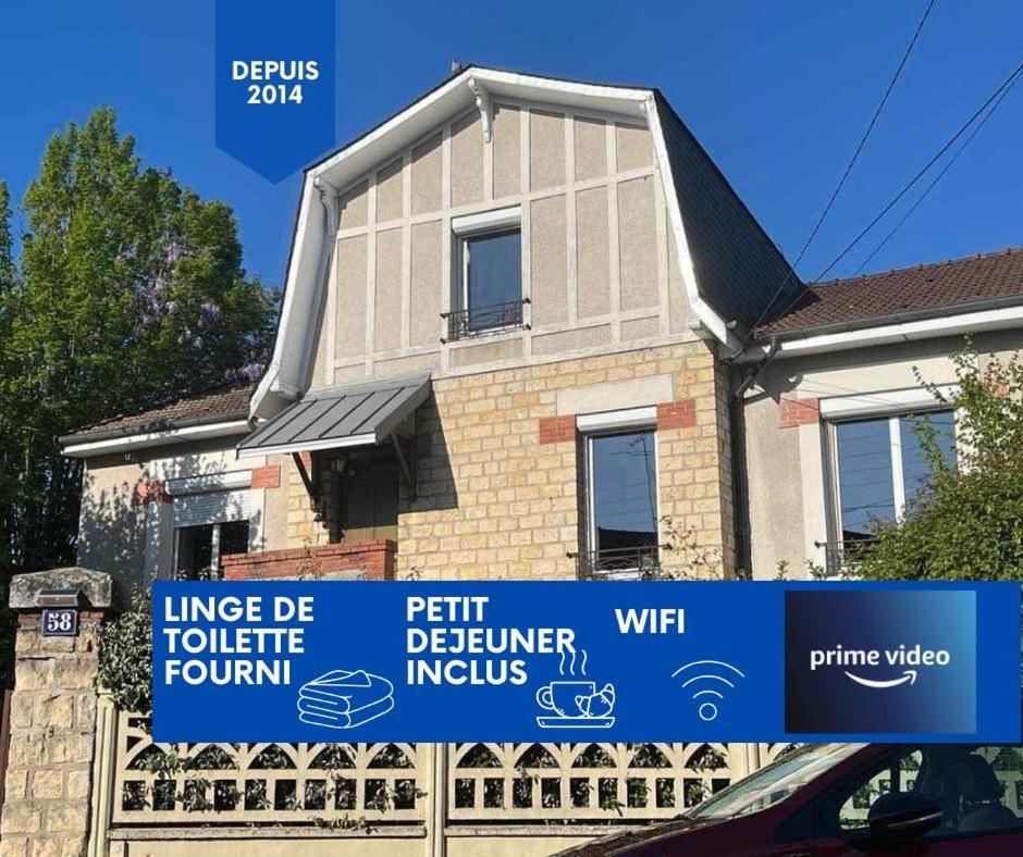 Chambre D'Hotes Le Cadran Des Chauvelles Nevers Bagian luar foto